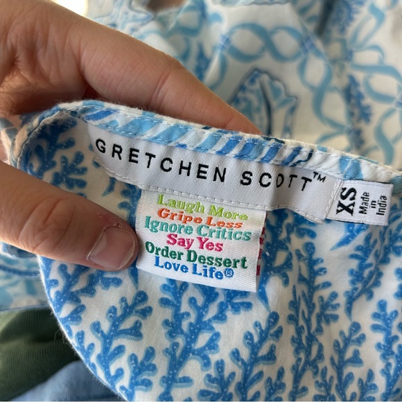 Gretchen Scott Sea Shell Tunic Blouse - Picture 6 of 11